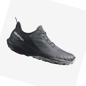 Salomon OUTPULSE GORE-TEX Erkek Yürüyüş Ayakkabısı Gri | TR 3581KOR